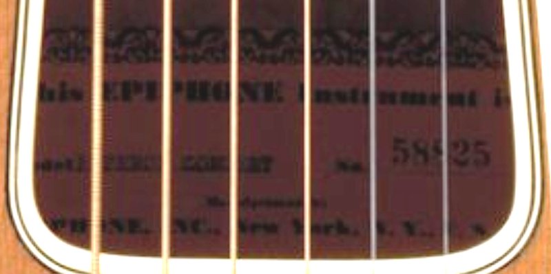 1950 Emperor 58825 label