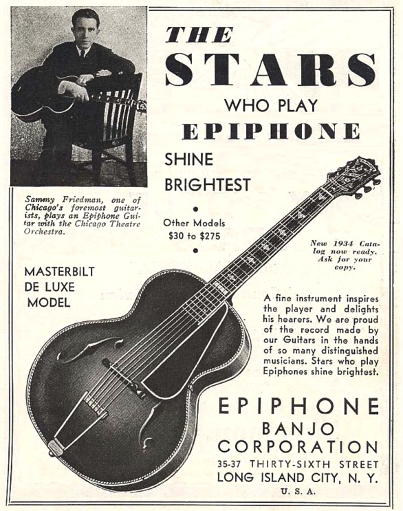 Metronome ad 1934 Deluxe