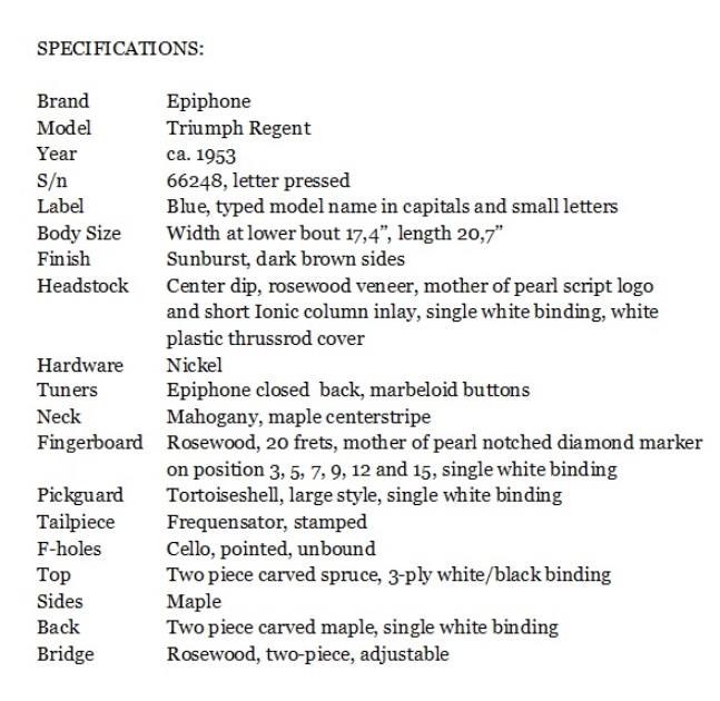 Triumph 66248 specs