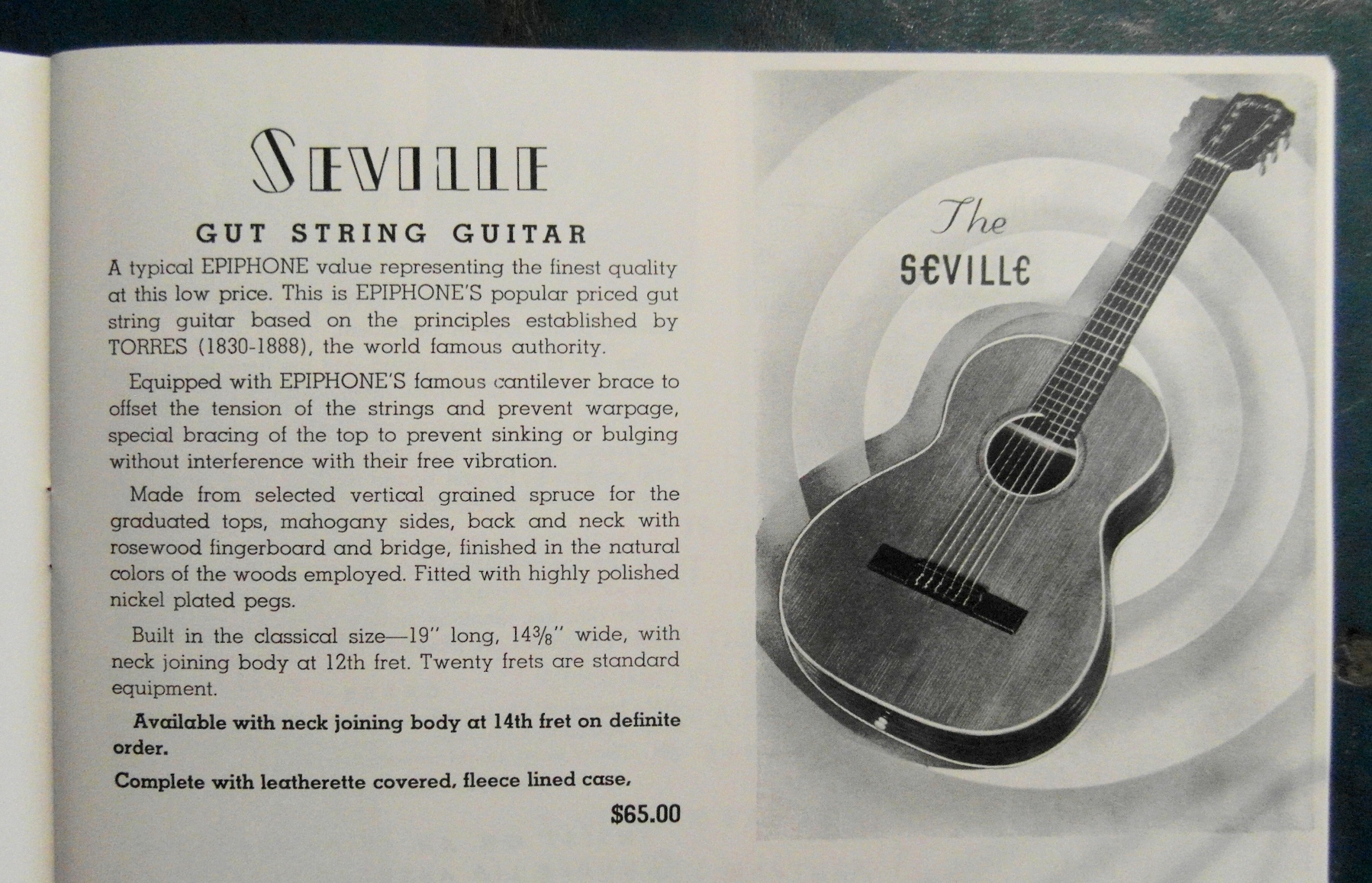 Seville cat1939 gutstring